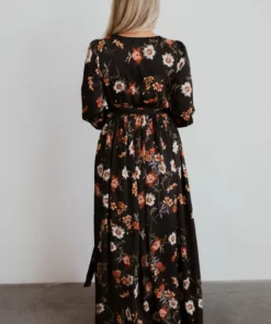 BB Custom Dresses Jenna Maxi Dress | Black Floral 11 BB Custom Dresses Jenna Maxi Dress | Black Floral