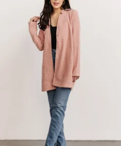 BS Tops Knoll Notch Jacket | Vintage Rose