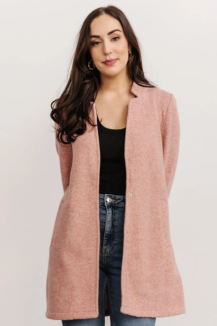 BS Tops Knoll Notch Jacket | Vintage Rose 9 BS Tops Knoll Notch Jacket | Vintage Rose