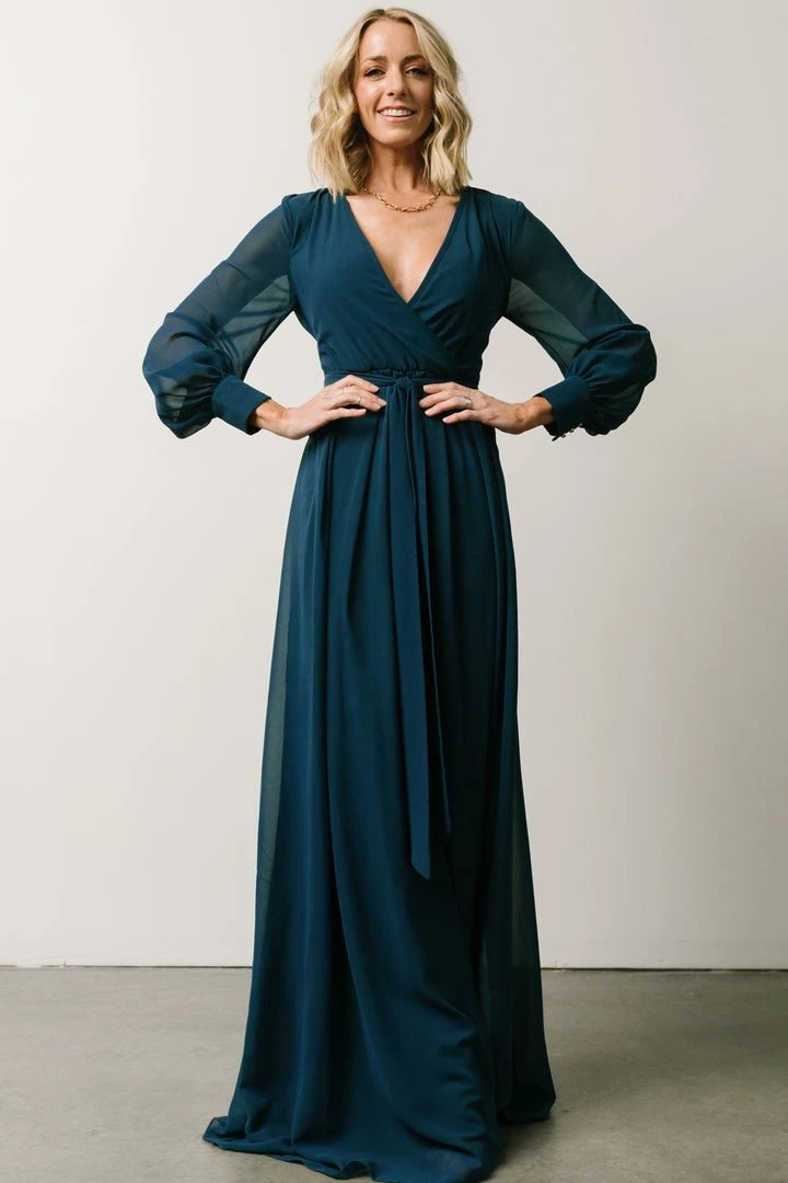 RR Dresses Lydia Maxi Dress | Topaz 7 RR Dresses Lydia Maxi Dress | Topaz