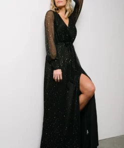 BB Custom Dresses Abigail Sparkle Gown | Black