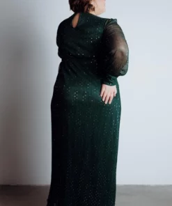 BB Custom Abigail Sparkle Gown | Emerald Dresses