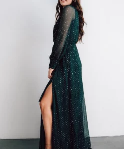 BB Custom Abigail Sparkle Gown | Emerald Dresses