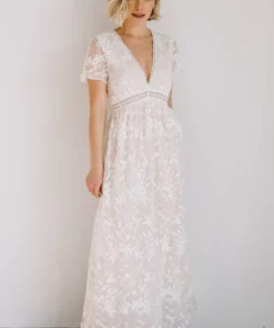 AK Ada Lace Maxi Dress | Off White Dresses 12 AK Ada Lace Maxi Dress | Off White Dresses