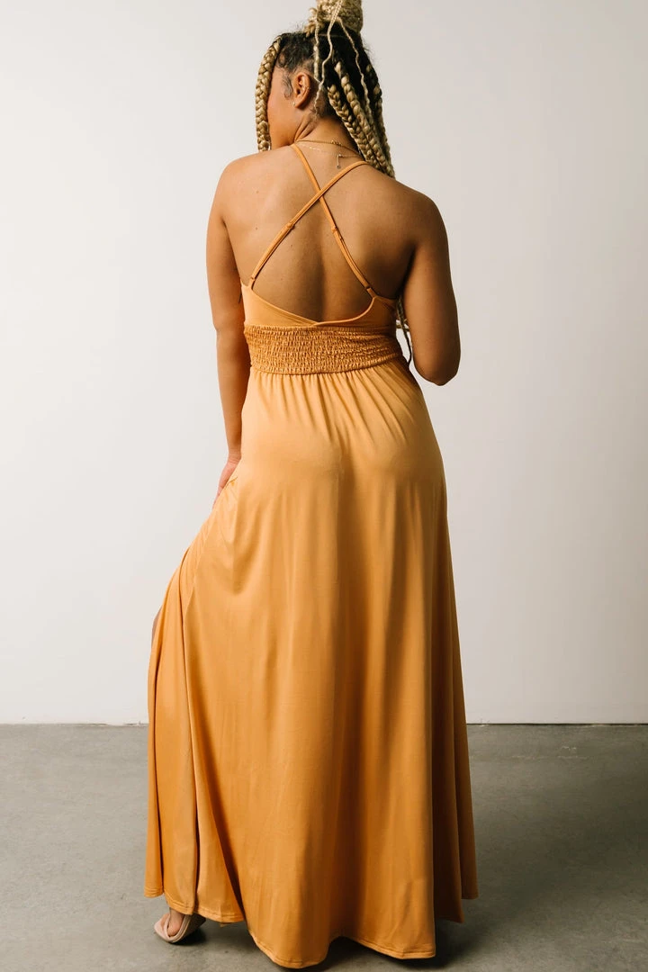 DD Dresses Adair Maxi Dress | Gold 2 DD Dresses Adair Maxi Dress | Gold