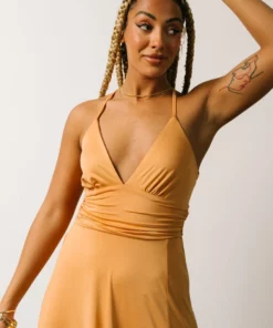 DD Dresses Adair Maxi Dress | Gold 10 DD Dresses Adair Maxi Dress | Gold