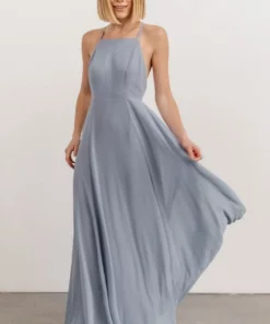 SL Adelaide Gown | Dusty Blue