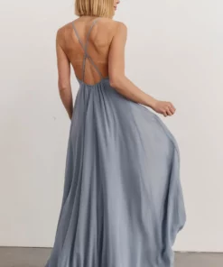 SL Adelaide Gown | Dusty Blue