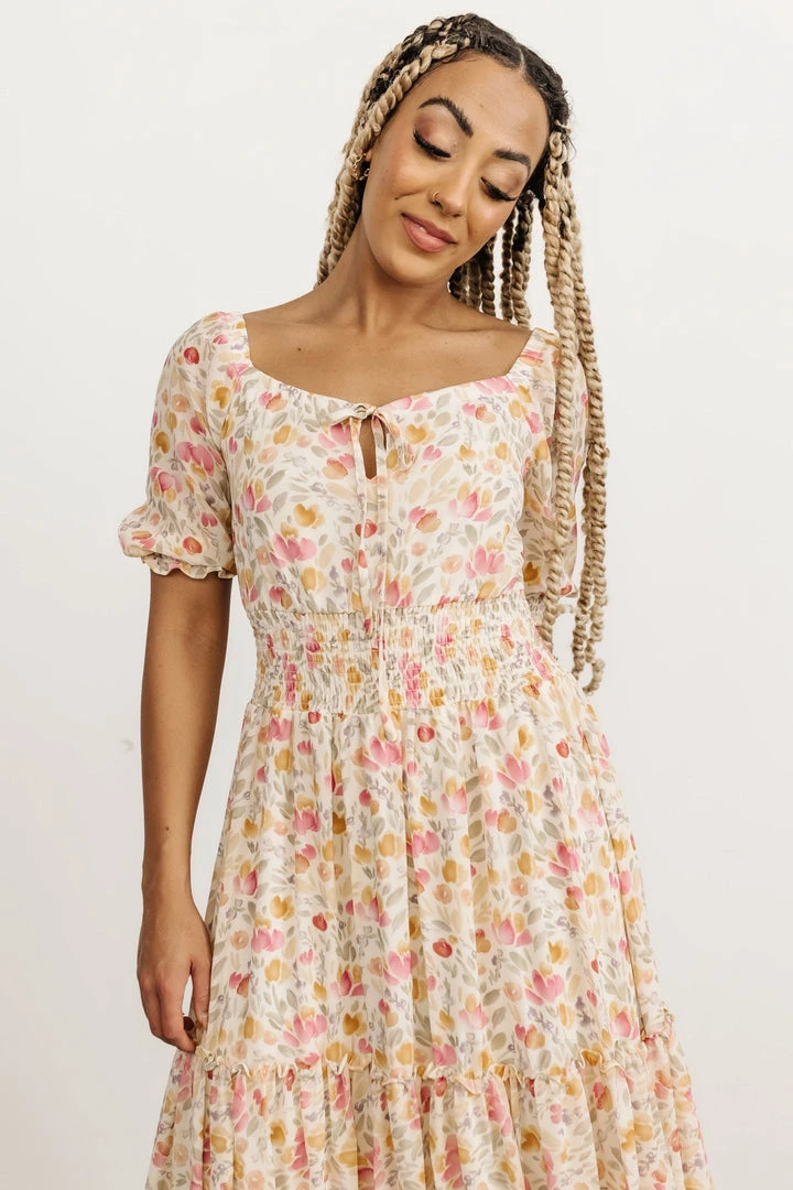 BB Custom Alice Smocked Maxi Dress | Blossom Print Dresses 6 BB Custom Alice Smocked Maxi Dress | Blossom Print Dresses