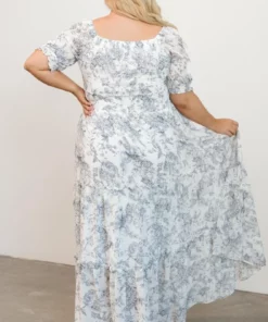 BB Custom Alice Smocked Maxi Dress | Blue Print