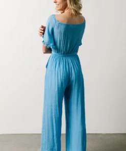 DD Althea Boho Jumpsuit | Sky Blue