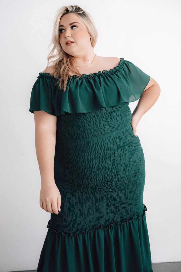 JH Amalfi Smocked Maxi Dress | Green 4 JH Amalfi Smocked Maxi Dress | Green