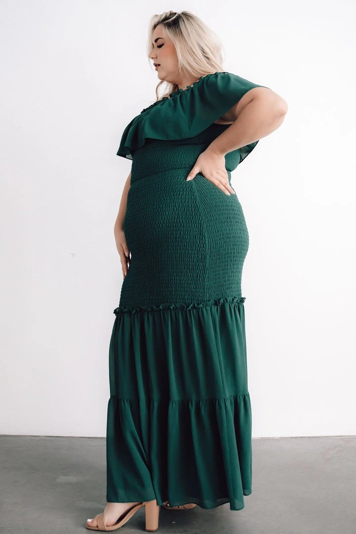 JH Amalfi Smocked Maxi Dress | Green 8 JH Amalfi Smocked Maxi Dress | Green