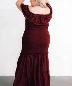 JH Dresses Amalfi Smocked Maxi Dress | Mulberry