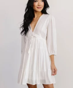 POL Amelia Boho Mini Dress | Off White 11 POL Amelia Boho Mini Dress | Off White