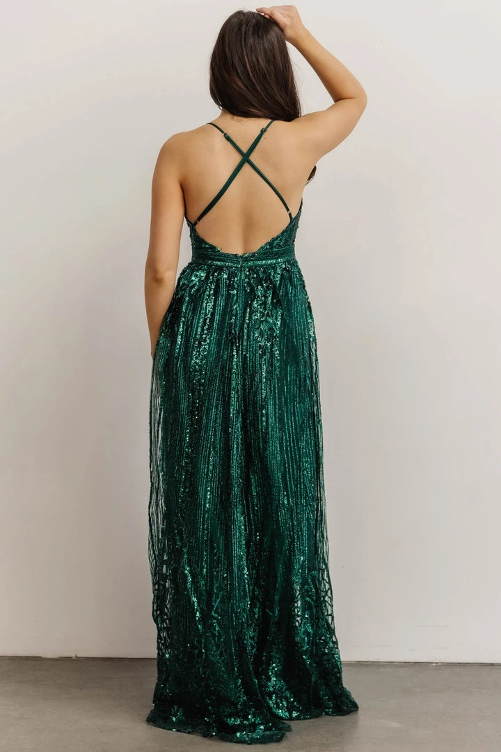 RR Anastasia Gown | Green Sequin Dresses 8 RR Anastasia Gown | Green Sequin Dresses