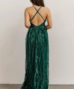 RR Anastasia Gown | Green Sequin Dresses 15 RR Anastasia Gown | Green Sequin Dresses