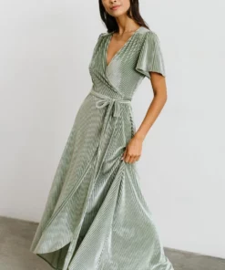 BB Custom Andi Ribbed Velvet Wrap Dress | Dusty Sage 17 BB Custom Andi Ribbed Velvet Wrap Dress | Dusty Sage