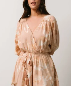 DF Anya Palm Leaf Romper | Natural Boho 12 DF Anya Palm Leaf Romper | Natural Boho