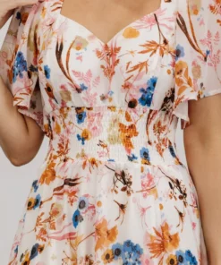 BB Custom April Sweetheart Maxi Dress | Summer Bouquet Dresses