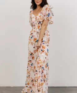 BB Custom April Sweetheart Maxi Dress | Summer Bouquet Dresses