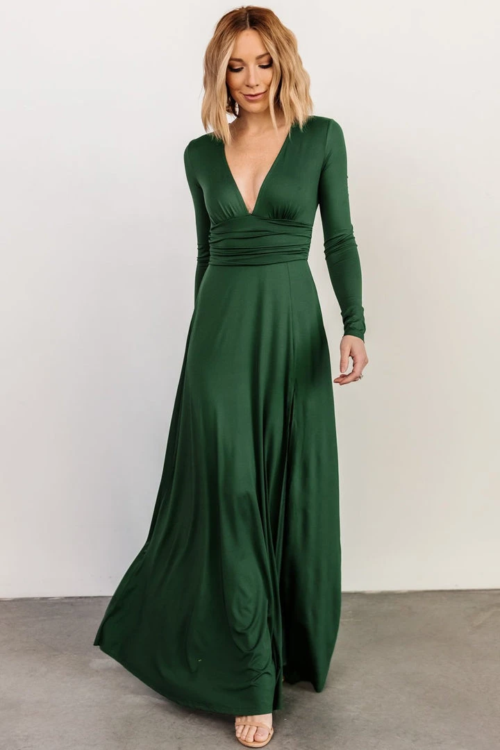 DD Arianna Maxi Dress | Hunter Green 3 DD Arianna Maxi Dress | Hunter Green