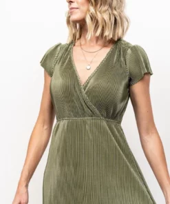 BB Custom Dresses Athena Pleated Maxi Dress | Sage 14 BB Custom Dresses Athena Pleated Maxi Dress | Sage