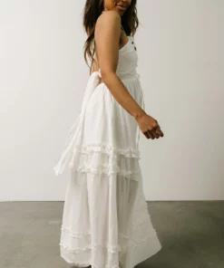 DD Augusta Halter Neck Maxi Dress | Off White 15 DD Augusta Halter Neck Maxi Dress | Off White