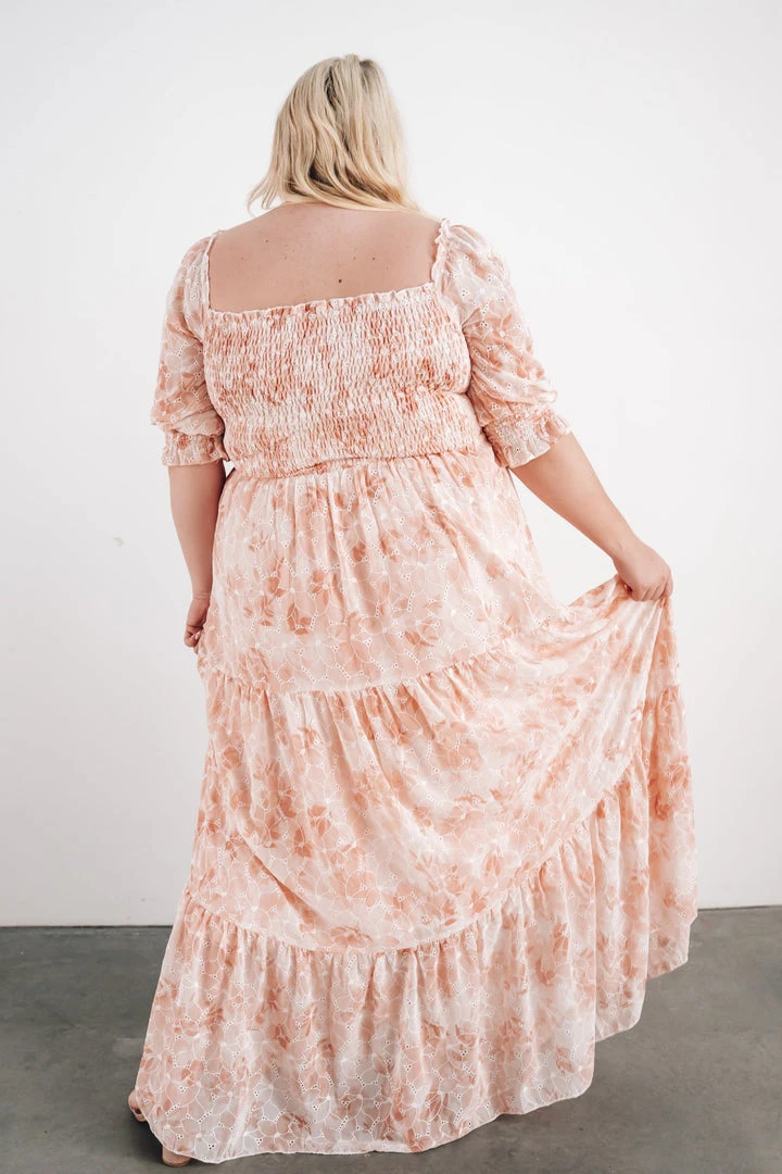 BB Custom Dresses Bailey Eyelet Maxi Dress | Apricot 11 BB Custom Dresses Bailey Eyelet Maxi Dress | Apricot