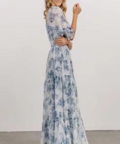 BB Custom Bailey Eyelet Maxi Dress | Blue 15 BB Custom Bailey Eyelet Maxi Dress | Blue