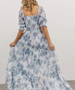 BB Custom Bailey Eyelet Maxi Dress | Blue 14 BB Custom Bailey Eyelet Maxi Dress | Blue