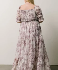 BB Custom Bailey Eyelet Maxi Dress | Lavender Dresses