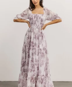 BB Custom Bailey Eyelet Maxi Dress | Lavender Dresses