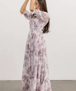 BB Custom Bailey Eyelet Maxi Dress | Lavender Dresses