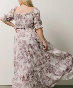 BB Custom Bailey Eyelet Maxi Dress | Lavender Dresses