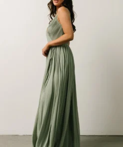 Soi Beatrice Maxi Dress | Dusty Sage