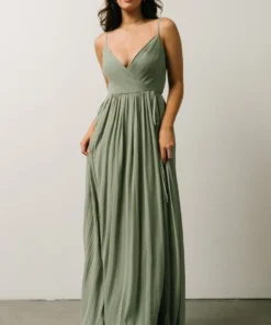 Soi Beatrice Maxi Dress | Dusty Sage
