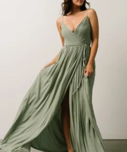Soi Beatrice Maxi Dress | Dusty Sage