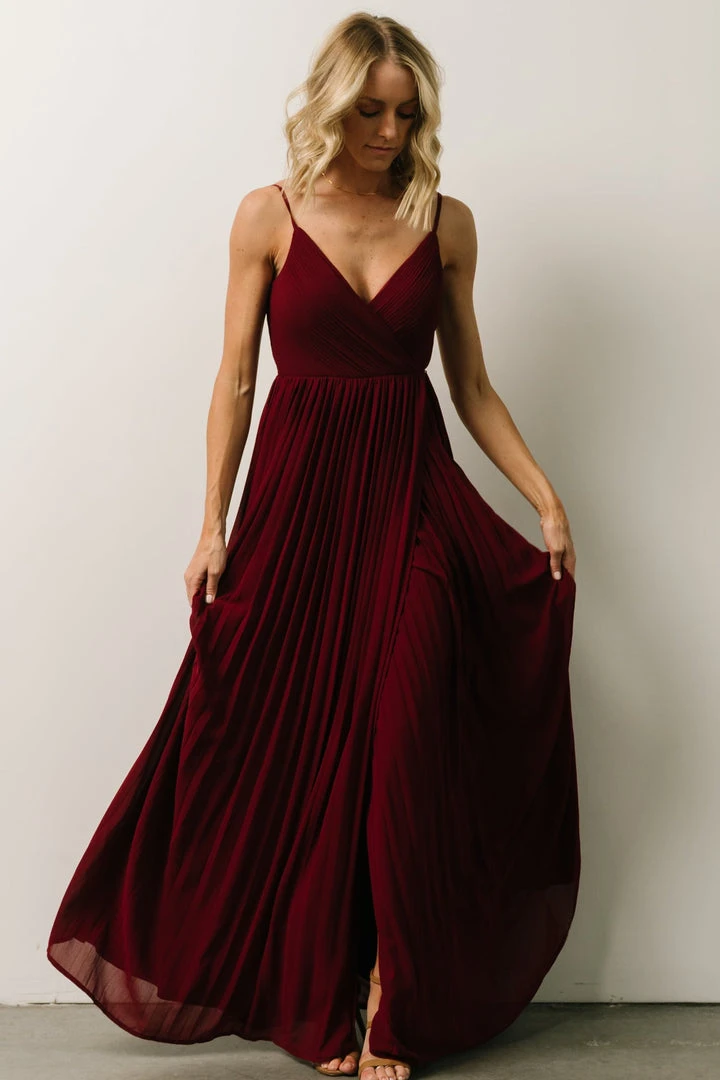 Soi Beatrice Maxi Dress | Wine Dresses 1 Soi Beatrice Maxi Dress | Wine Dresses