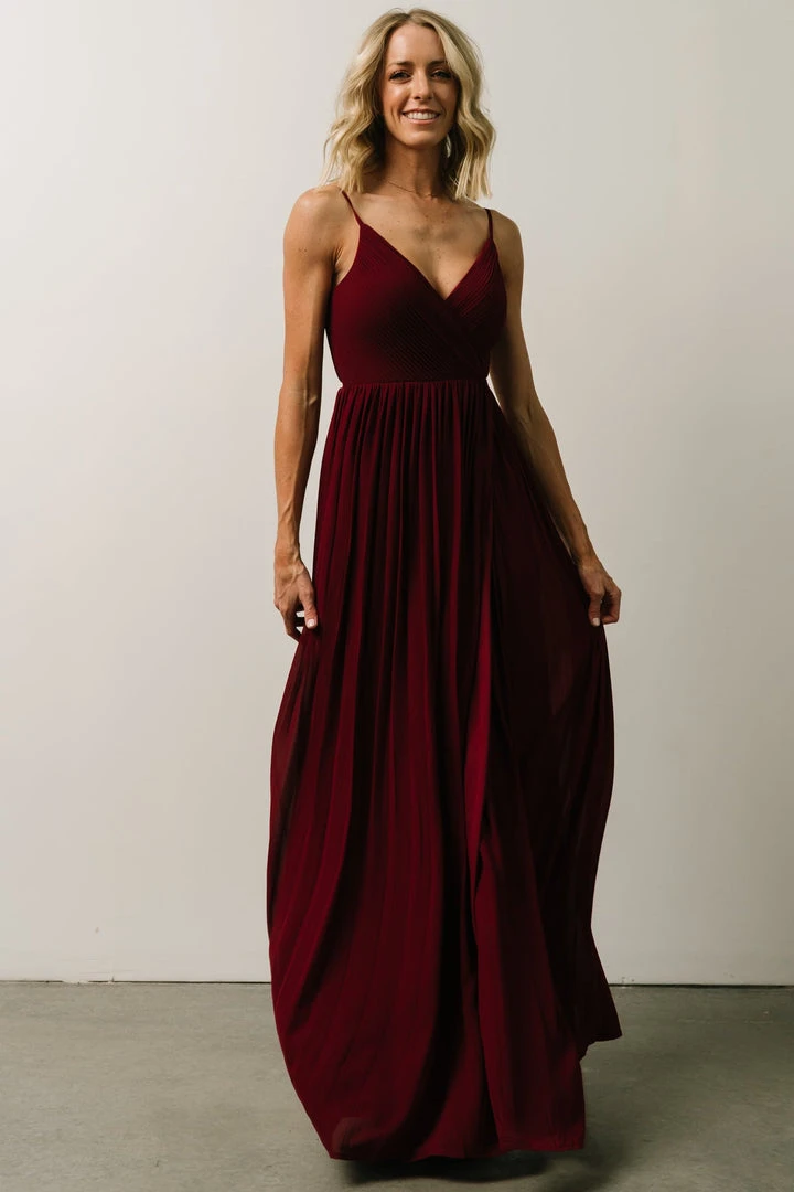 Soi Beatrice Maxi Dress | Wine Dresses 4 Soi Beatrice Maxi Dress | Wine Dresses