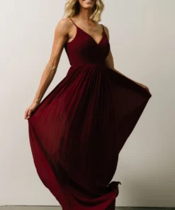 Soi Beatrice Maxi Dress | Wine Dresses 12 Soi Beatrice Maxi Dress | Wine Dresses