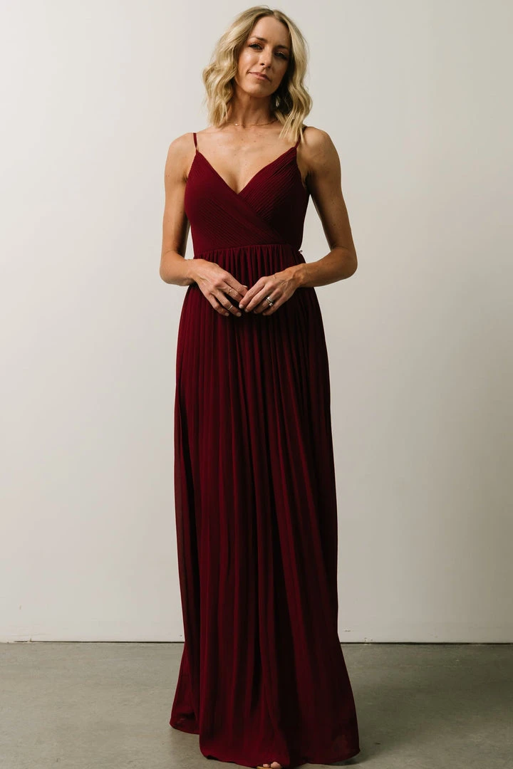 Soi Beatrice Maxi Dress | Wine Dresses 8 Soi Beatrice Maxi Dress | Wine Dresses