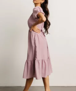 HAY Belinda Puff Sleeve Midi Dress | Lavender Dresses 13 HAY Belinda Puff Sleeve Midi Dress | Lavender Dresses