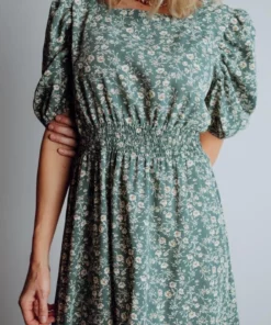 HAY Berkley Midi Dress | Sage Floral Dresses 7 HAY Berkley Midi Dress | Sage Floral Dresses