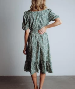 HAY Berkley Midi Dress | Sage Floral Dresses 9 HAY Berkley Midi Dress | Sage Floral Dresses