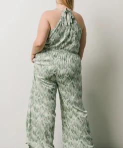 HAY Bethany Jumpsuit | Sage Print Vacation 21 HAY Bethany Jumpsuit | Sage Print Vacation