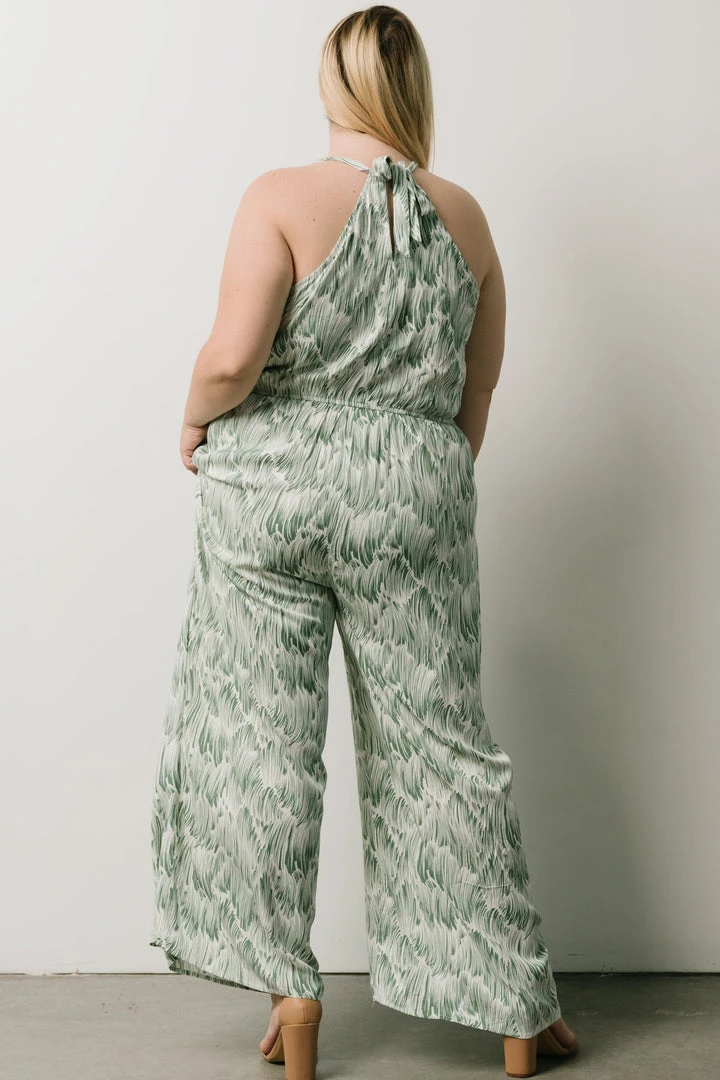 HAY Bethany Jumpsuit | Sage Print Vacation 8 HAY Bethany Jumpsuit | Sage Print Vacation