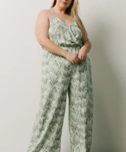 HAY Bethany Jumpsuit | Sage Print Vacation 23 HAY Bethany Jumpsuit | Sage Print Vacation
