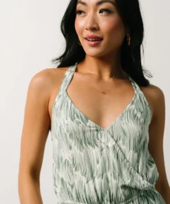 HAY Bethany Jumpsuit | Sage Print Vacation 25 HAY Bethany Jumpsuit | Sage Print Vacation