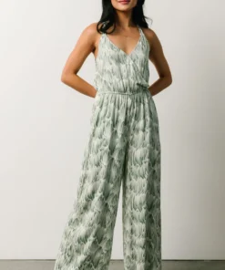 HAY Bethany Jumpsuit | Sage Print Vacation 18 HAY Bethany Jumpsuit | Sage Print Vacation
